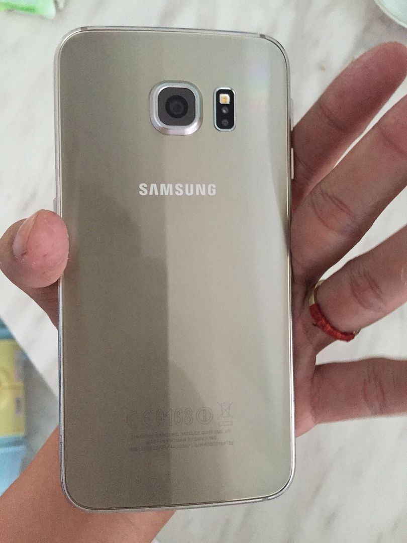 bán samsung S6 edge gold - 2