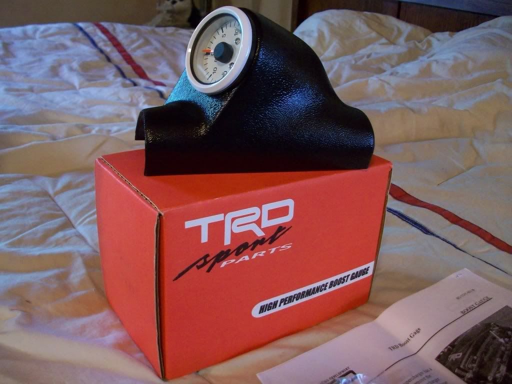 toyota trd boost gauge #7