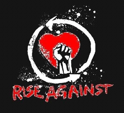 rise against logo. picture.
