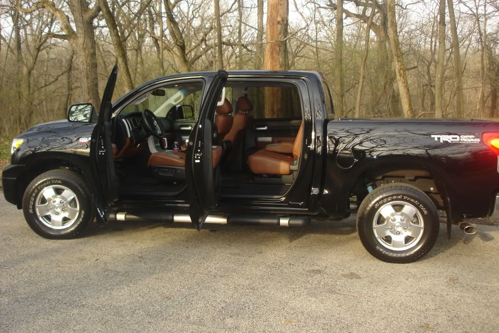 toyota tundra redrock leather interior #1