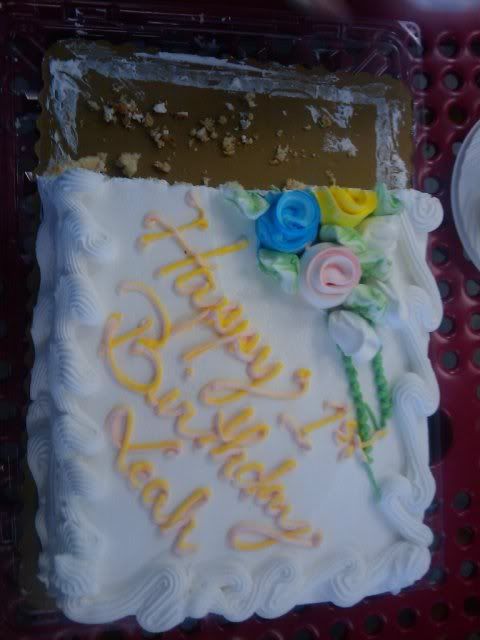 Leah's 1st Birthday Cake