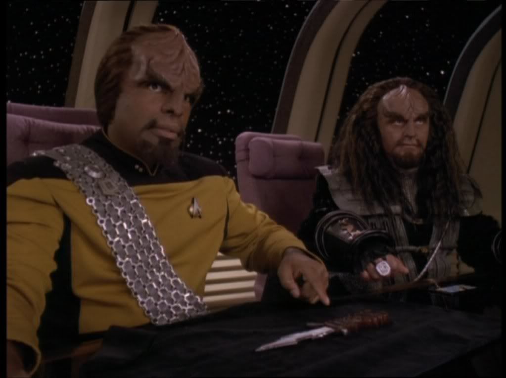K'mtar And Worf