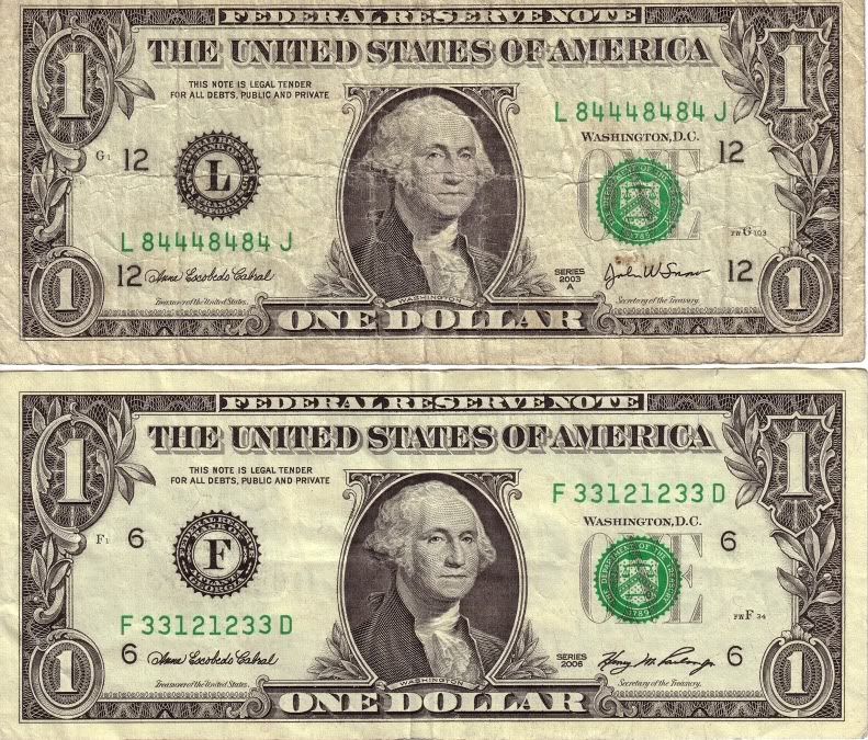 Well-Circulated-2003-$1-Binary-Note