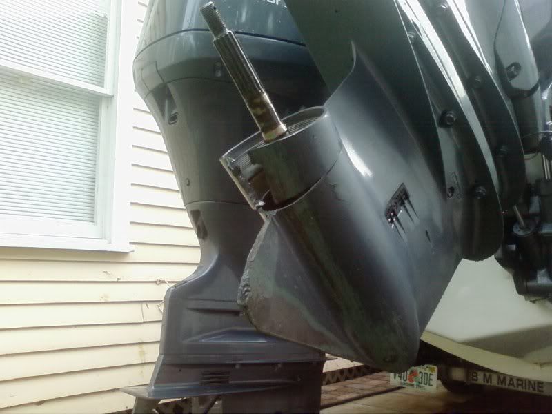 Yamaha F150 Lower Unit Bearing Removal The Hull Truth Boating and