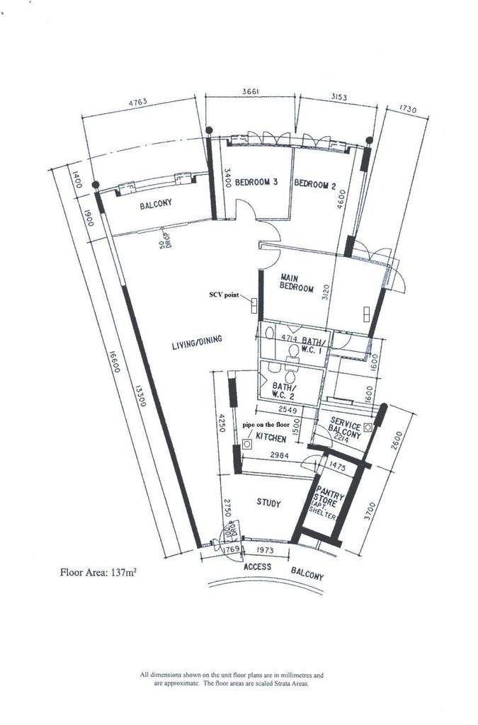 HDB Executive Apartment floor plan (137 sqm) from Sembawang Blue Riverview