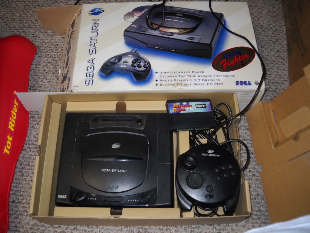 sega saturn box