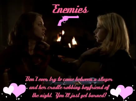 Buffy and Faith as enemies Pictures, Images and Photos