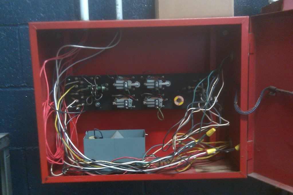 A blast from the past (antique fire alarm system still in use)