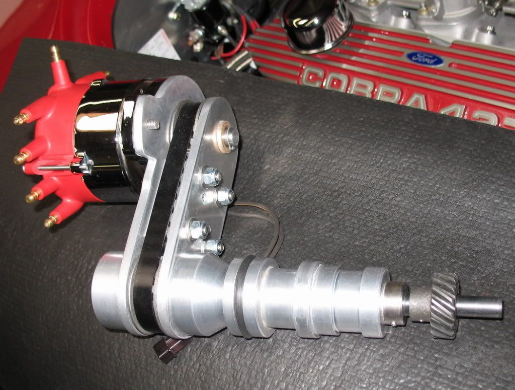 332428 Ford FE Engine Forum custom offset FE distributor and more EFI photos...