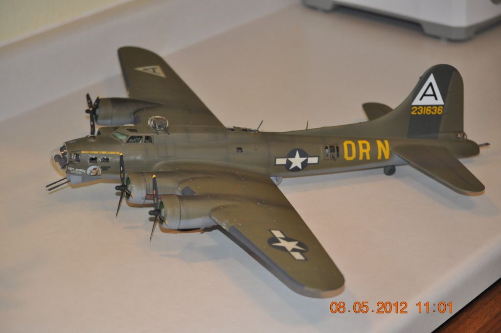 Just Finished: Monogram 1/48 B-17G "Outhouse Mouse" - FineScale Modeler ...