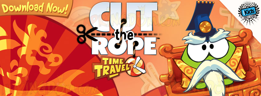Ếch ăn kẹo Cut the Rope: Time Travel HD