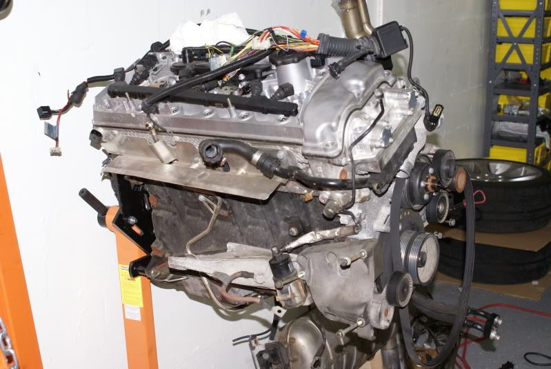 S54 on engine stand