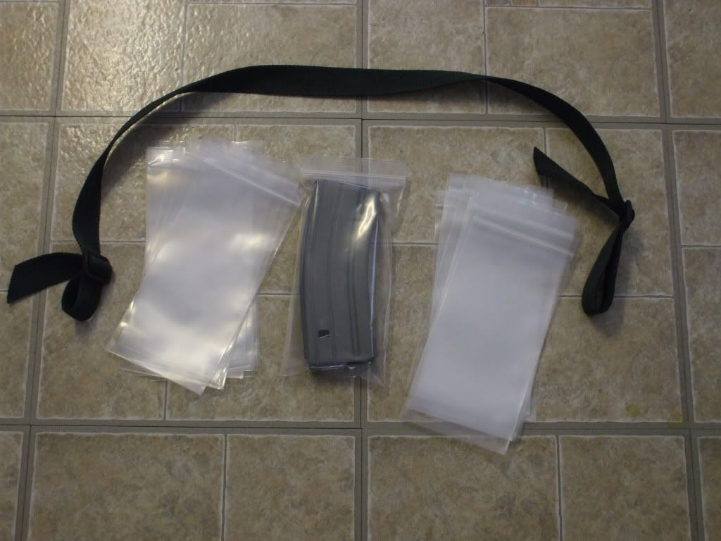 AR15 Magazine Ziplock Storage Bags