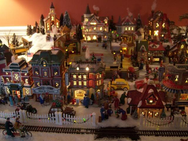 Christmas Village Layout Ideas Lives' in this village!