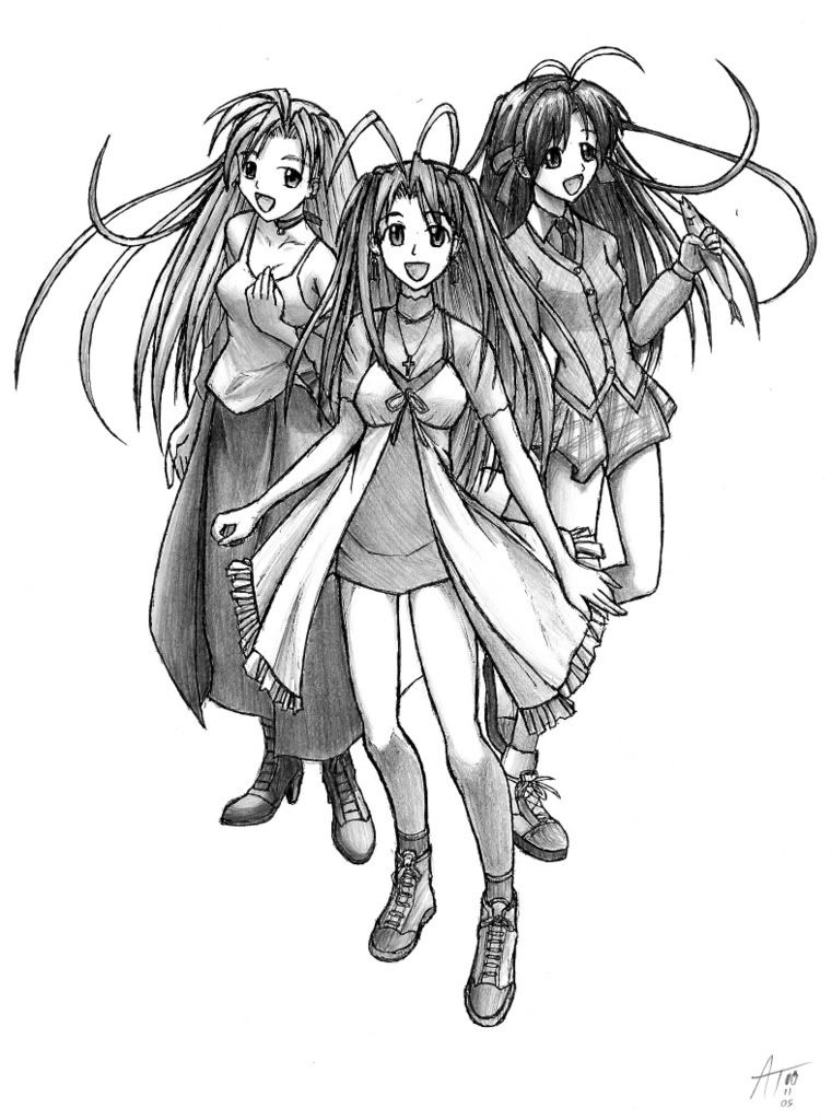 Akamatsu 3 girls pic