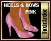 Heels & Bows Pink
