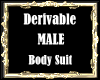 Derivable Full Body Suit Male