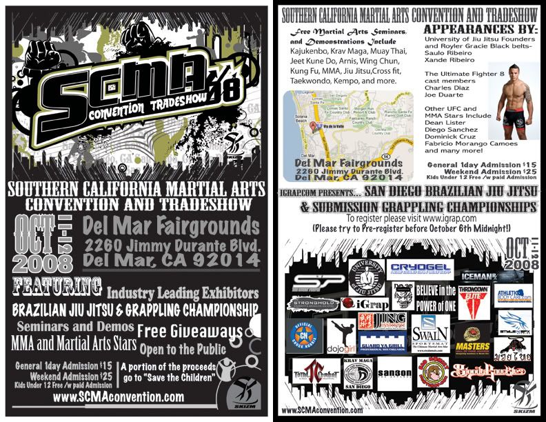 Flyer front and back