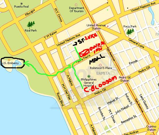 ermita map