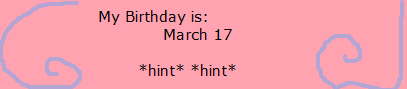 get me rare items for my bday :D Just kidding! (But it would be nice!)