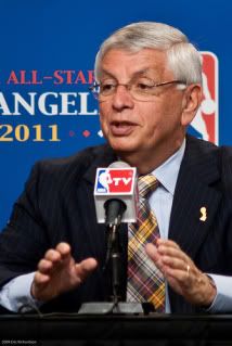 NBA Commissioner David Stern