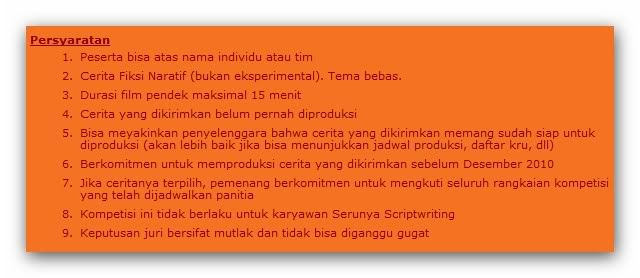 Persyaratan