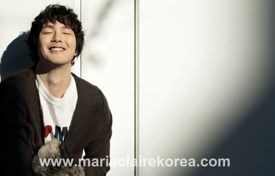 Park Yong-ha interview in Marie Claire