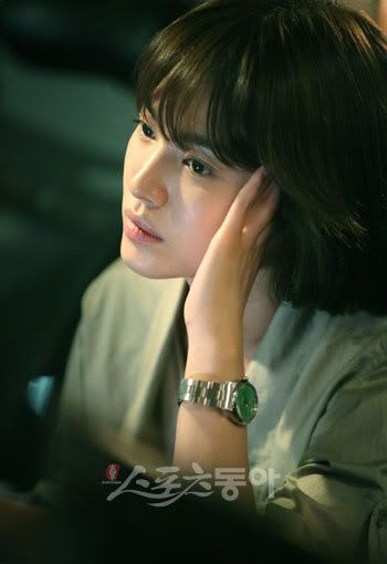 Interview from the drama set with Song Hye-gyo