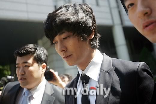 Joo Ji-hoon receives his sentencing