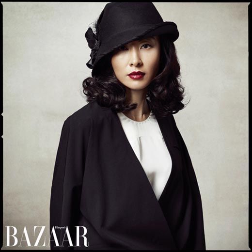 Lee Mi-sook in Harper’s Bazaar