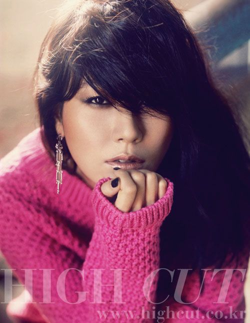 Kim Haneul’s photo spread in High Cut magazine