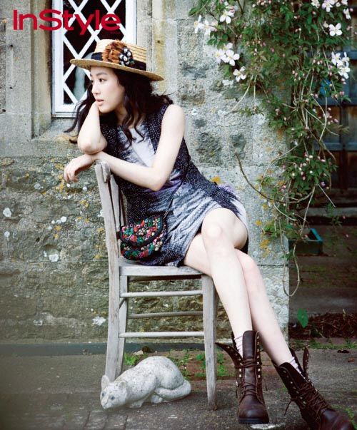 Jung Ryeo-won’s London shoot for In Style