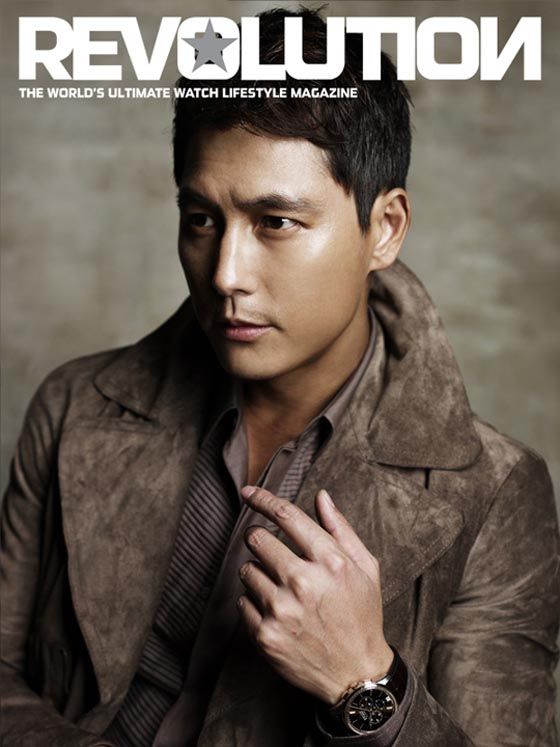 Jung Woo-sung models watches, apparently