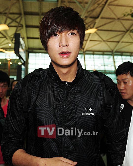 Lee Min-ho heads for Los Angeles