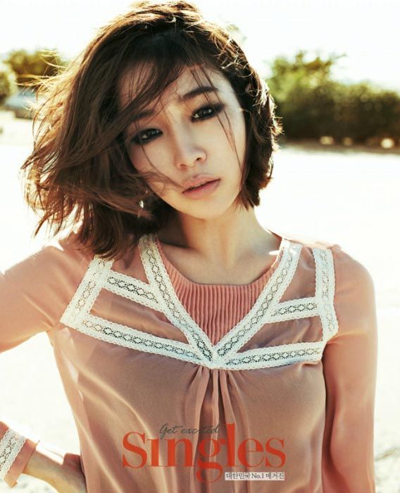 Lee Min-jung in California for Singles magazine