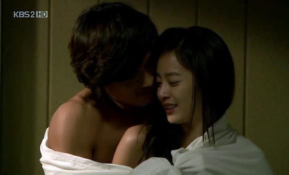 Iris bed scene too hot for broadcast television 