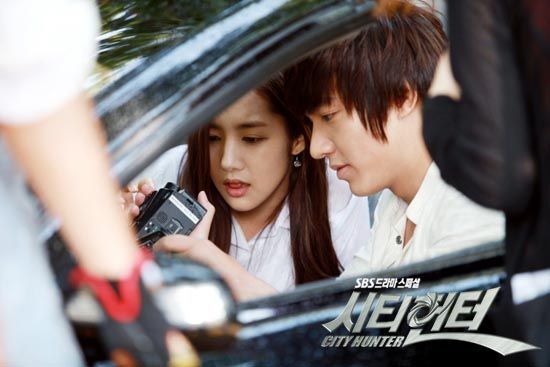 Lee Min Ho And Park Min Young Kissing Scene