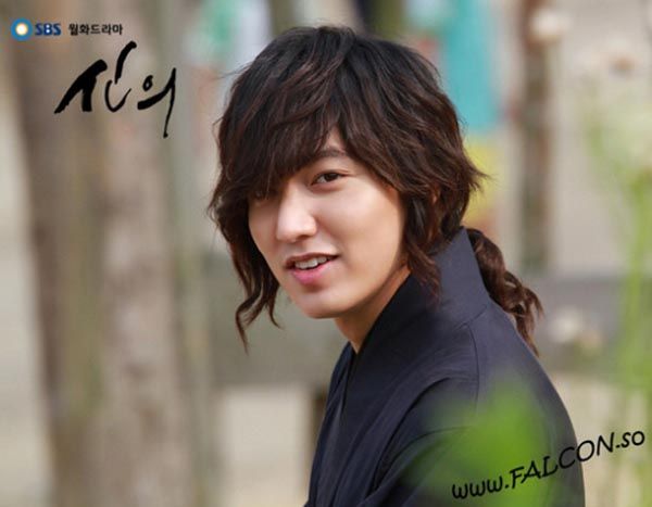 Lee Min-ho on the set of Faith