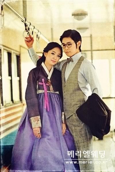 Jung Tae-woo’s vintage-style wedding photos