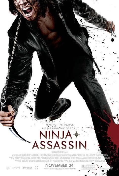 Ninja Assassin poster and trailer