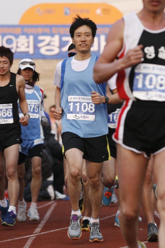 Kim Myung-min races in Pace Maker