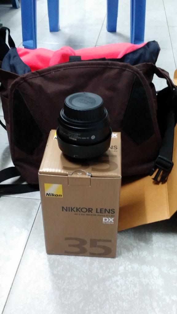 NIKON 35mm 1.8G hàng vic còn bảo hành đến giữa 12/2014, FULLBOX