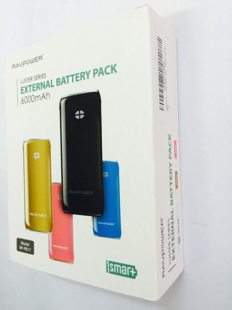 [FIXMOBILE]-Pin sạc dự phòng RAVPower 6000mAh, IRULU 8000mAh mới 100%
