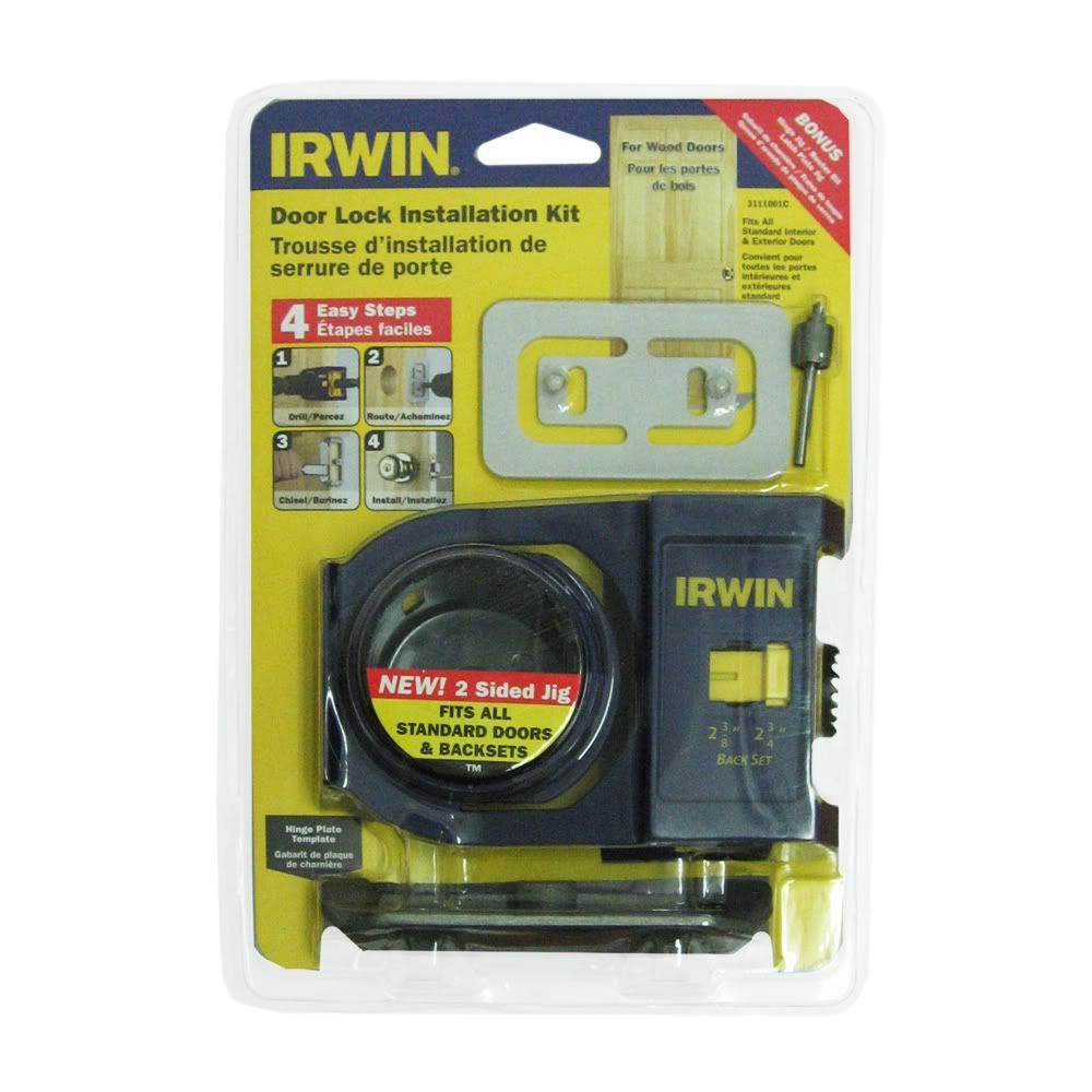 IRWIN 3111001 Door Lock Installation Kit Carbon eBay