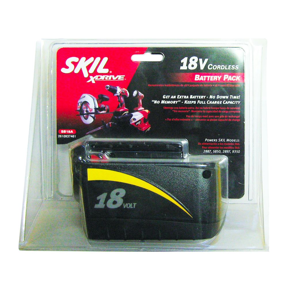 Skil SB18A NiCd 18V Quick Release Slide Style Replacement Battery Pack