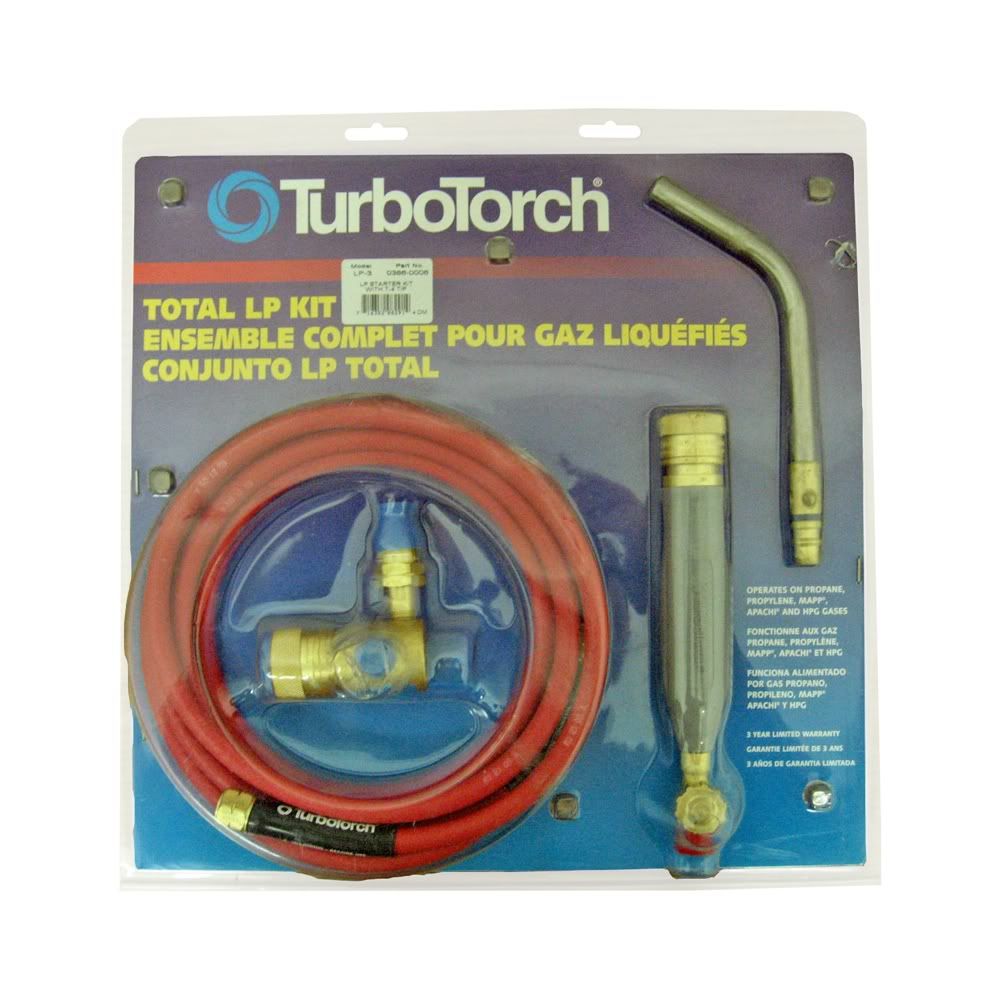 TURBOTORCH LP3 Standard Propane/MAPP Torch Kit eBay