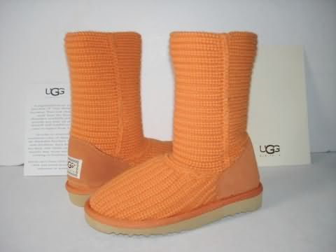 orange and brown uggs