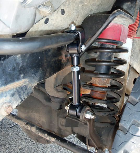 Sway bar moving to one side after dirving a while. 4.5" LA was