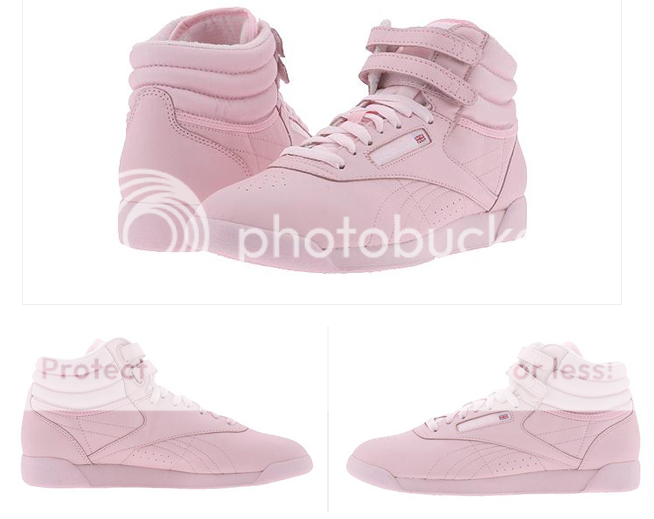 reebok freestyle rose fluo