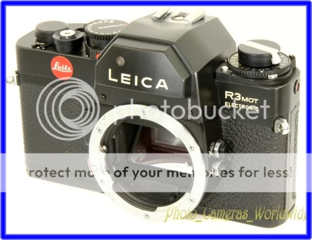 Leica R3 MOT Electronic   SOLID & Sturdy 35mm SLR by LEITZ   Good+ 